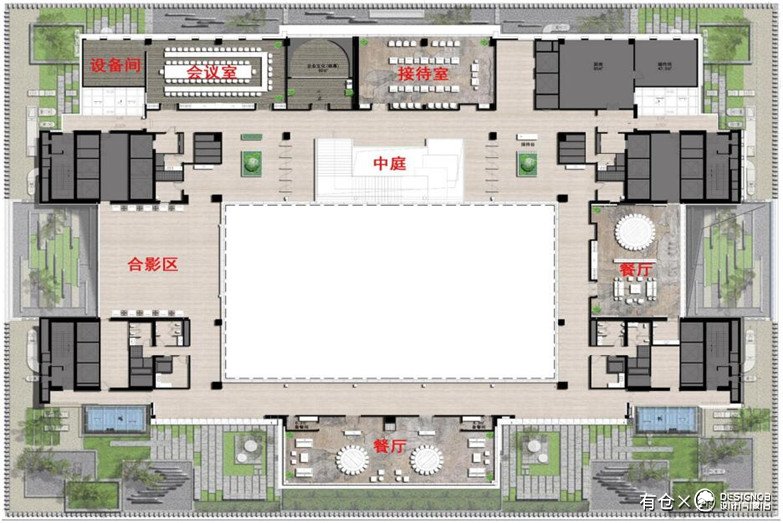 光谷之星总部大楼办公建筑设计方案文本-12